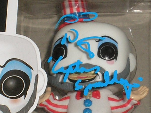 SID HAIG signed Captain Spaulding Funko Pop Figure The Devils