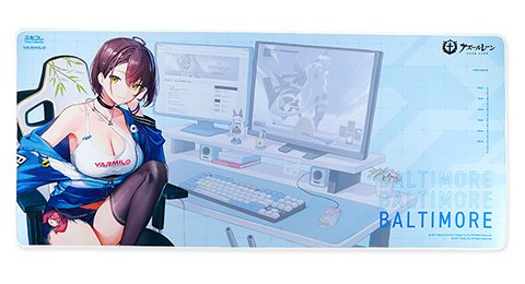 ふもコレ×アズールレーン マウスパッド ボルチモアモデル｜ふもコレ