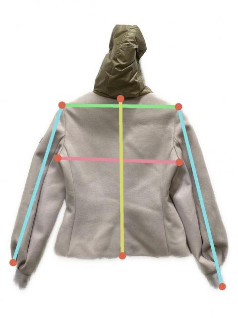 中古・古着通販】TATRAS (タトラス) GARONNA ウール切替ダウン