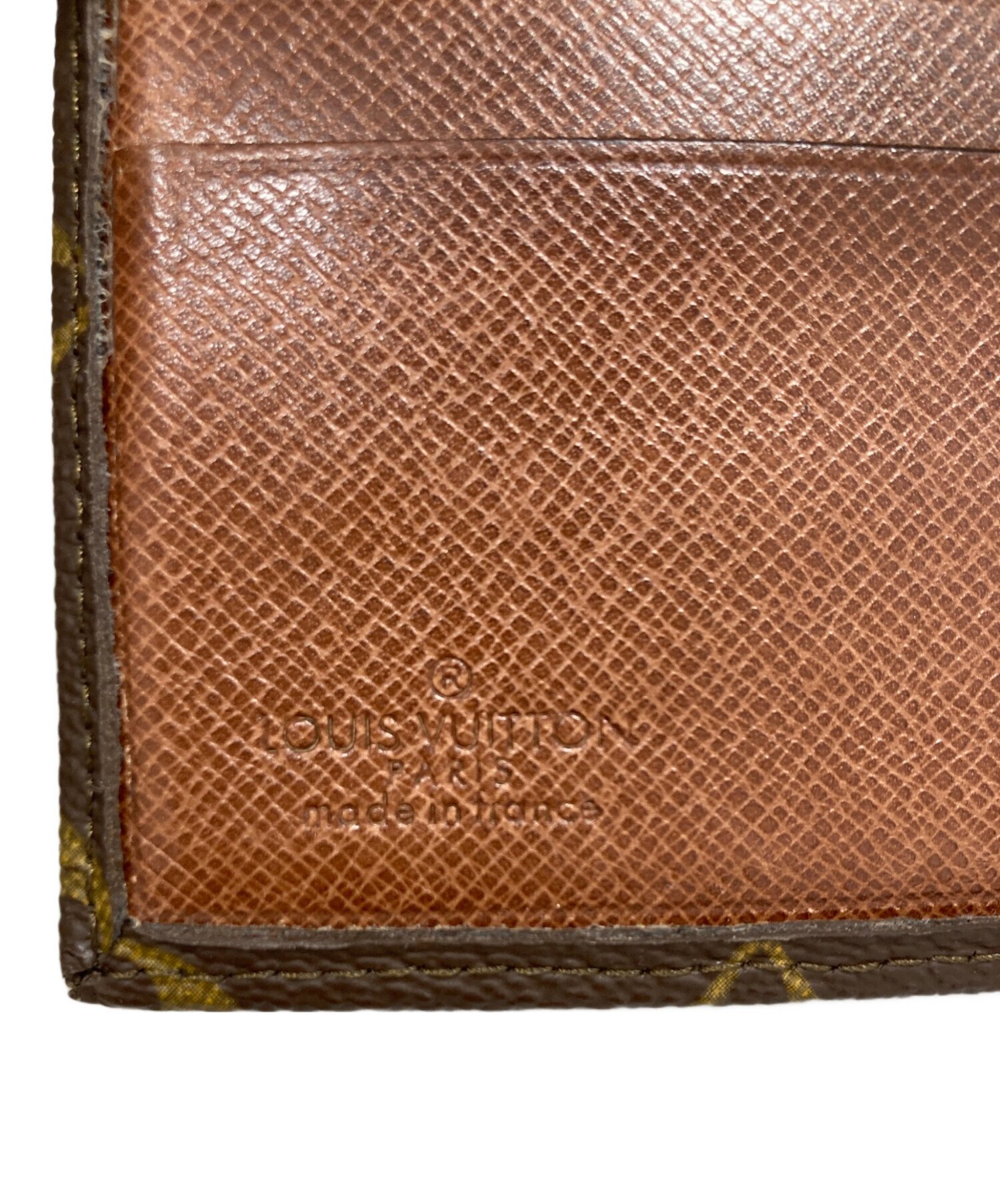 中古・古着通販】LOUIS VUITTON (ルイ ヴィトン) 2つ折り財布 ブラウン