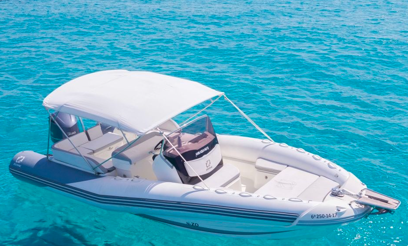 ZODIAC N-ZO 760 | Barco en Ibiza | Xaloc Charter Ibiza