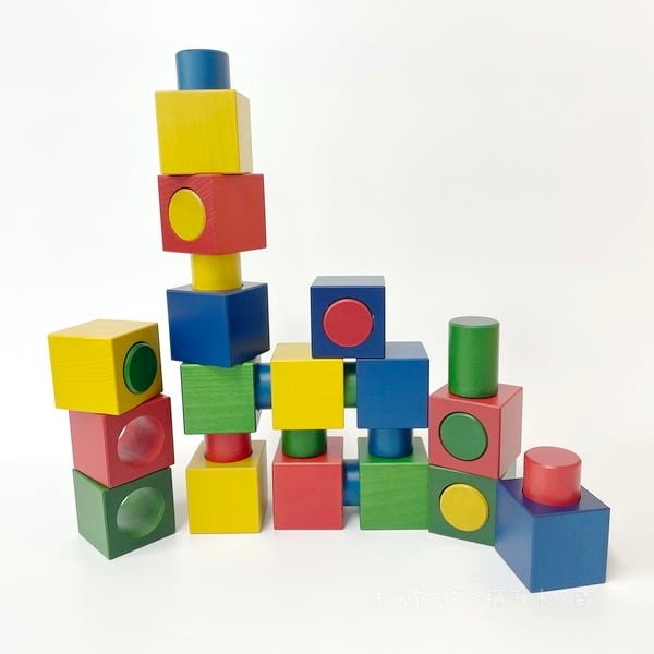 ネフ 積み木 リグノ Ligno NAEF 1歳〜 | 木のおもちゃ積み木の森