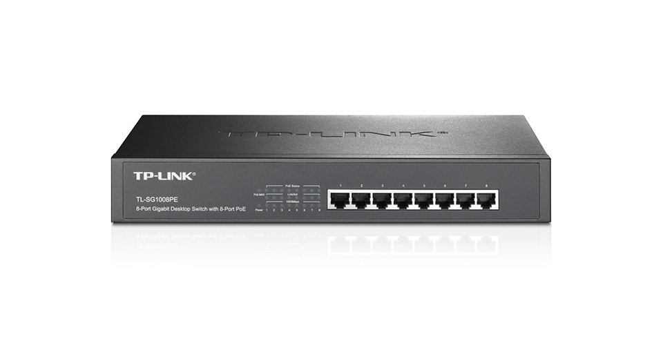 TP-LINK TL-SG1008PE | LinkDataGuard.com