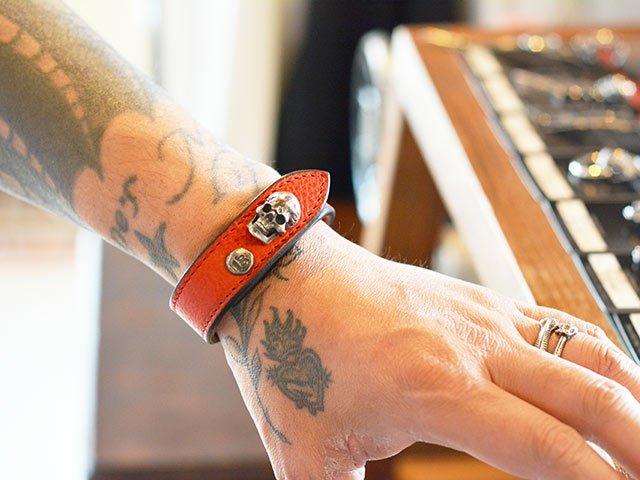 MAD CULT/マッドカルト】「GYUGA Leather Bracelet/ギュガレザー