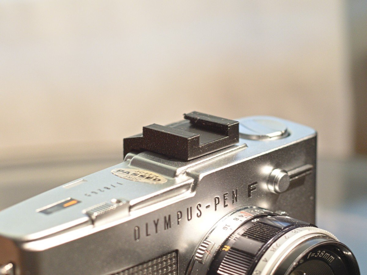 Olympus Pen F/FT/FV Cold Shoe Mount 3D Printed | eBay