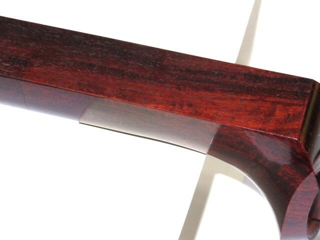 新品 津軽三味線 紅木 金細 綾杉胴 仮継ぎ付き 幅一寸 tugaru-kou-kin011