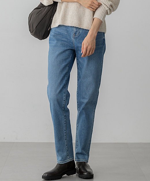 洗える】23区DENIM ボーイズテーパード パンツ