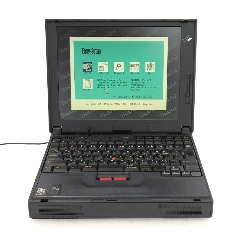 ジャンク品 IBM ThinkPad 380XD ジャンクPC ジャンクパソコン 保証無し