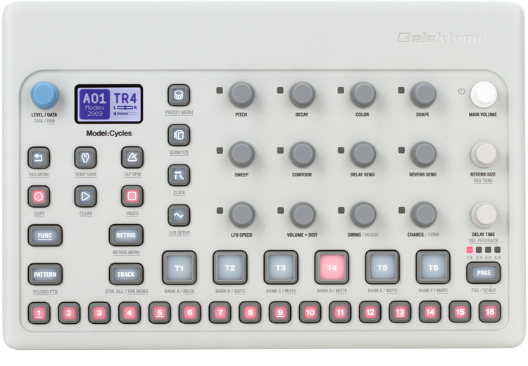 Elektron Model:Cycles 6-track FM Based Groovebox | Sweetwater