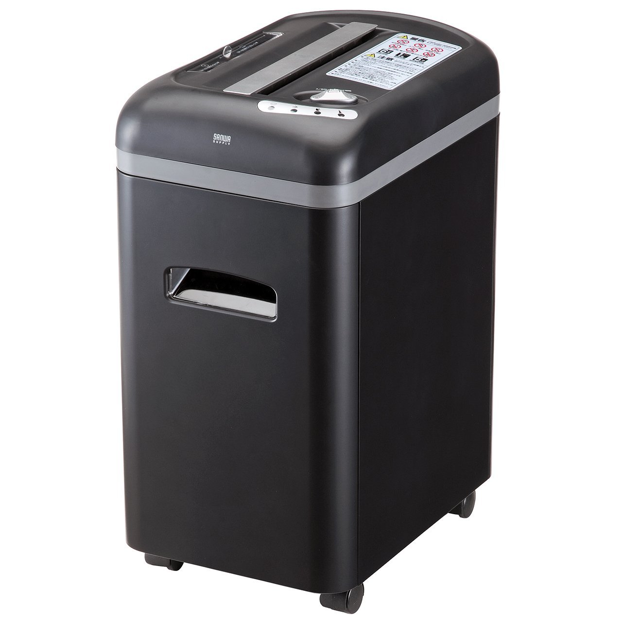 Amazon | サンワダイレクト 業務用 電動シュレッダー 極小3×9mmカット