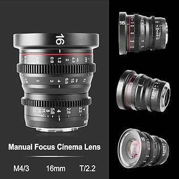 Amazon.com : Meike16mm T2.2 Large Aperture Manual Focus Prime Low