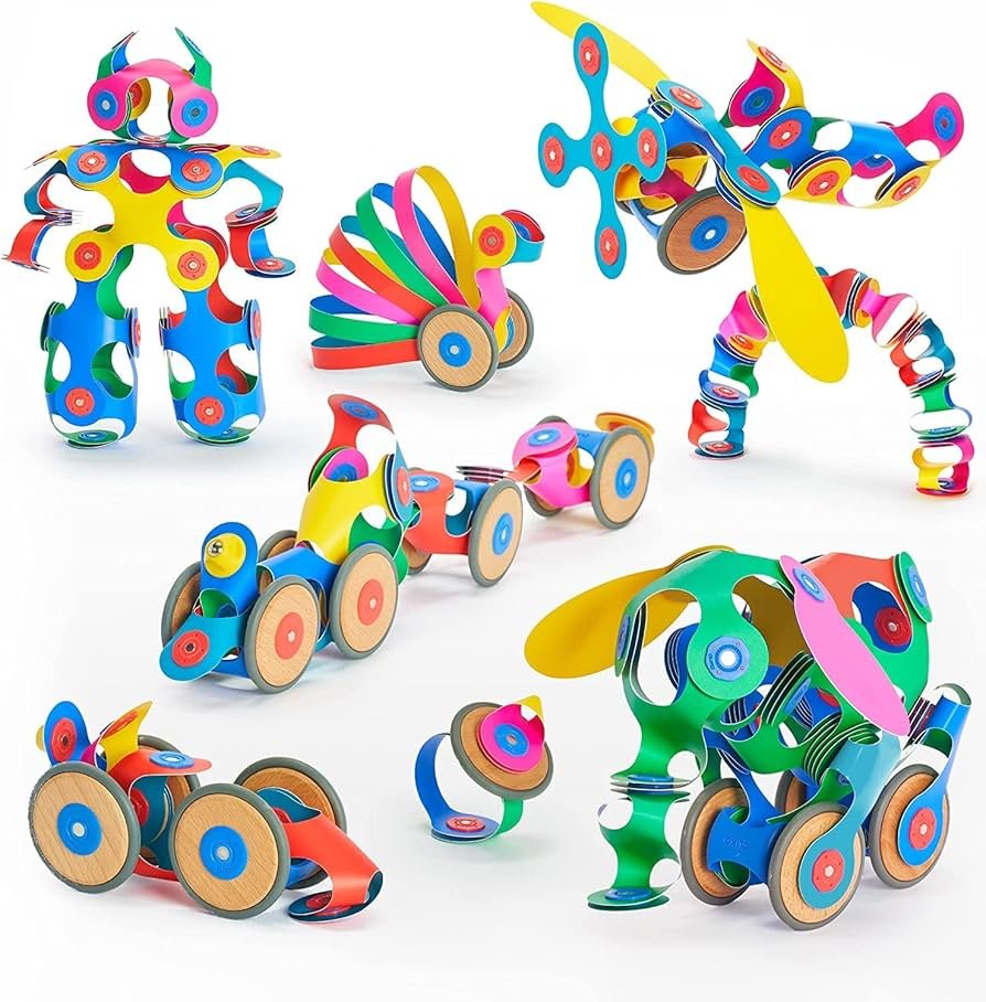 Amazon.com: Clixo Wheel Creator Pack, 72 Pieces Pack