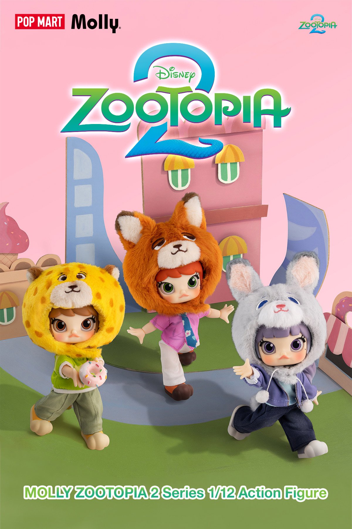 MOLLY ZOOTOPIA 2 Series 1/12 Action Figure - POP MART (France)