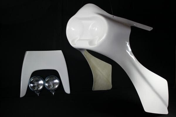 汎用デュアル ロケットカウル フルセット 新品 ライト付き 楽天市場】ロケットカウル デュアルカウルセット : テクニカルサービス本多