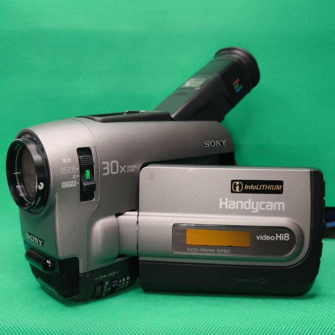 【動作確認済】SONY ソニー CCD-TRV92 video Hi8 楽天市場】【中古】SONY ソニー CCD-TRV92 ハイエイトビデオカメラ