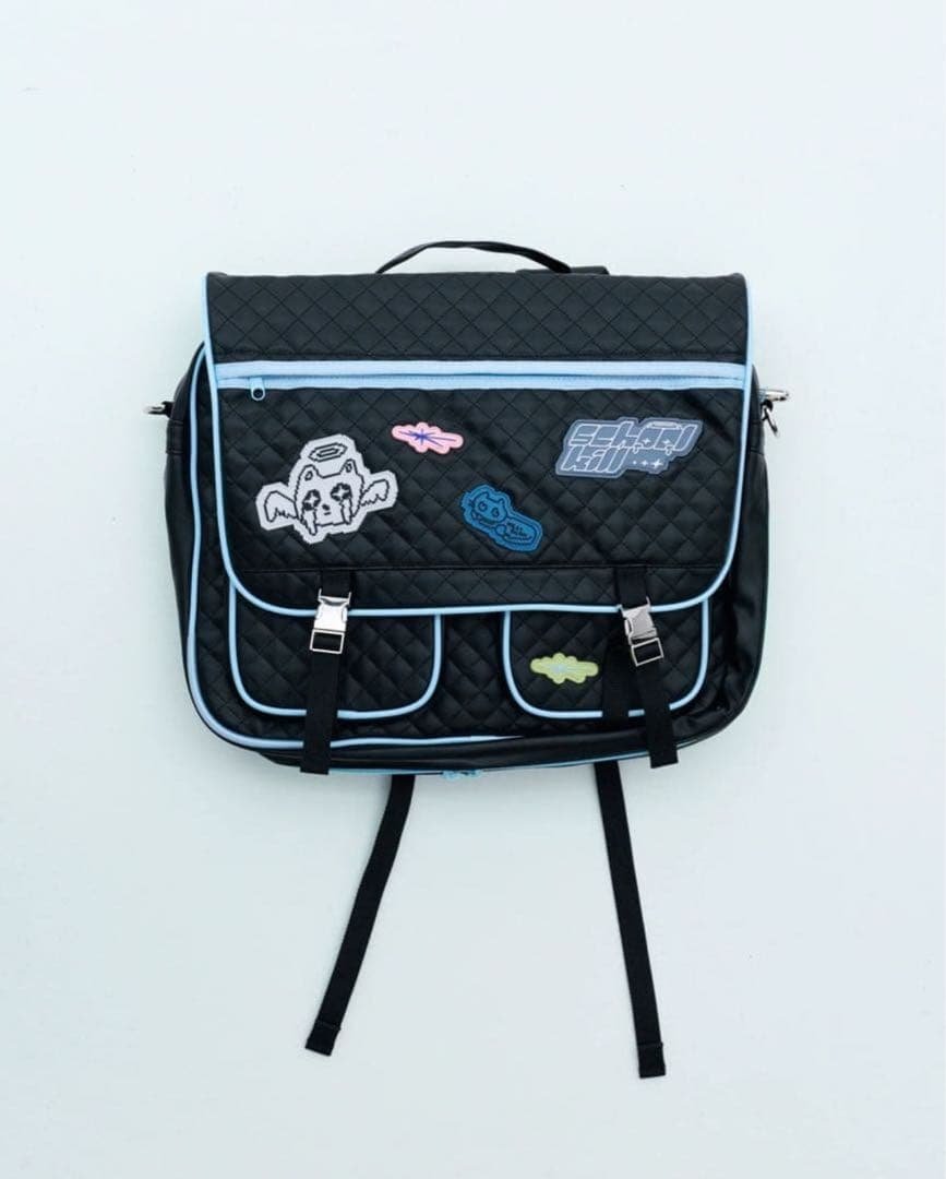 あのちゃん ano HELL BLAU(ヘルブラウ) スクールバッグ スクールバッグ（BLACK） – HELL BLAU