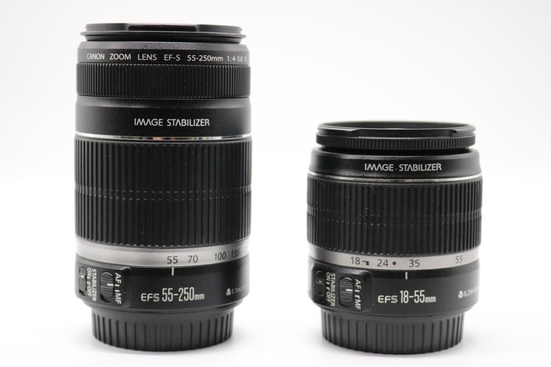 超美品 【Canon EOS Kiss X7 ダブルレンズセット】 安心保証あり