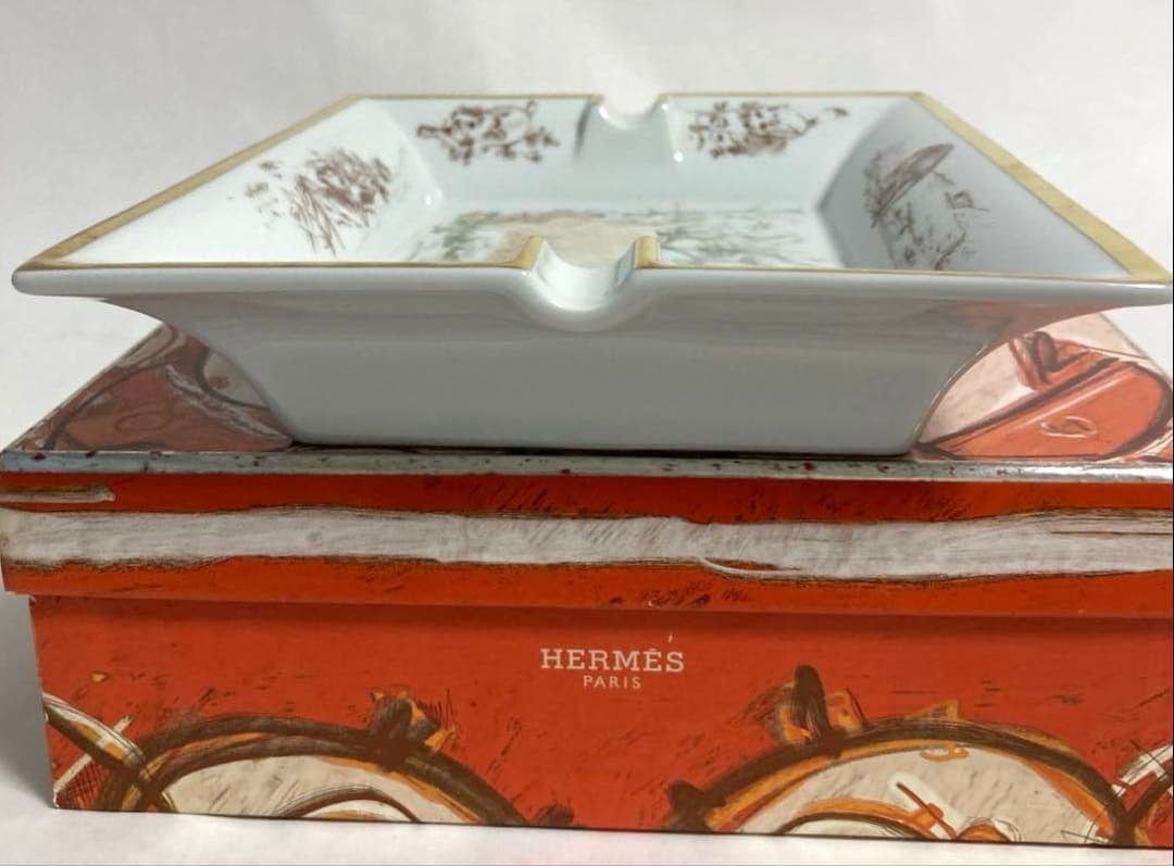 HERMES エルメス アッシュトレイ 灰皿 小物入れ 鍵置き ドッグ - メルカリ