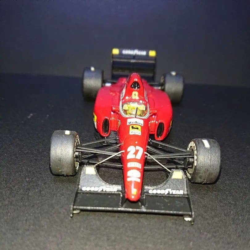 タメオ キット フェラーリ F92A 1/43 メタルミニカー塗装完成品 - メルカリ