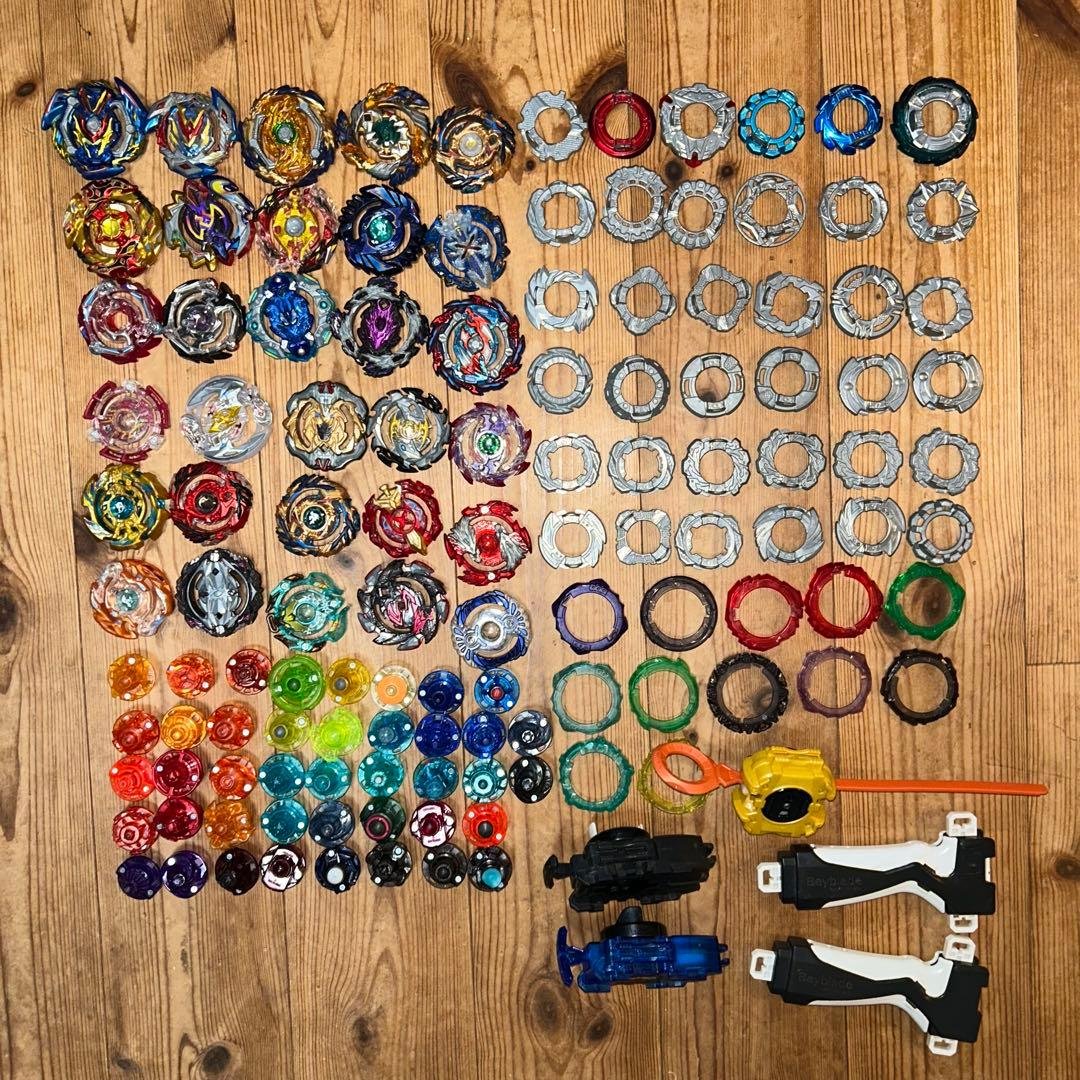 ベイブレード まとめ売り　ランチャー付　中古品　コマ　おもちゃ ベイブレード コマ・個関連品 まとめ売り｜Yahoo!フリマ（旧PayPayフリマ）
