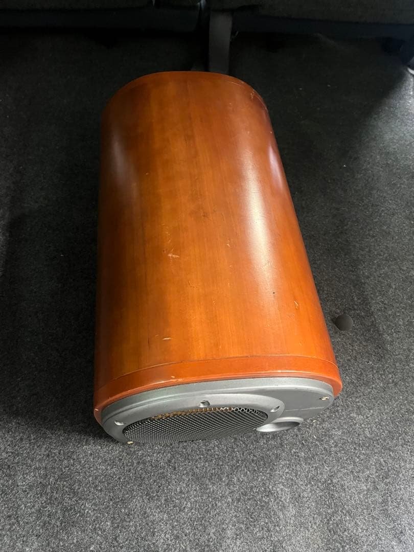 JVC サブウーファー 木製 円筒形　中古