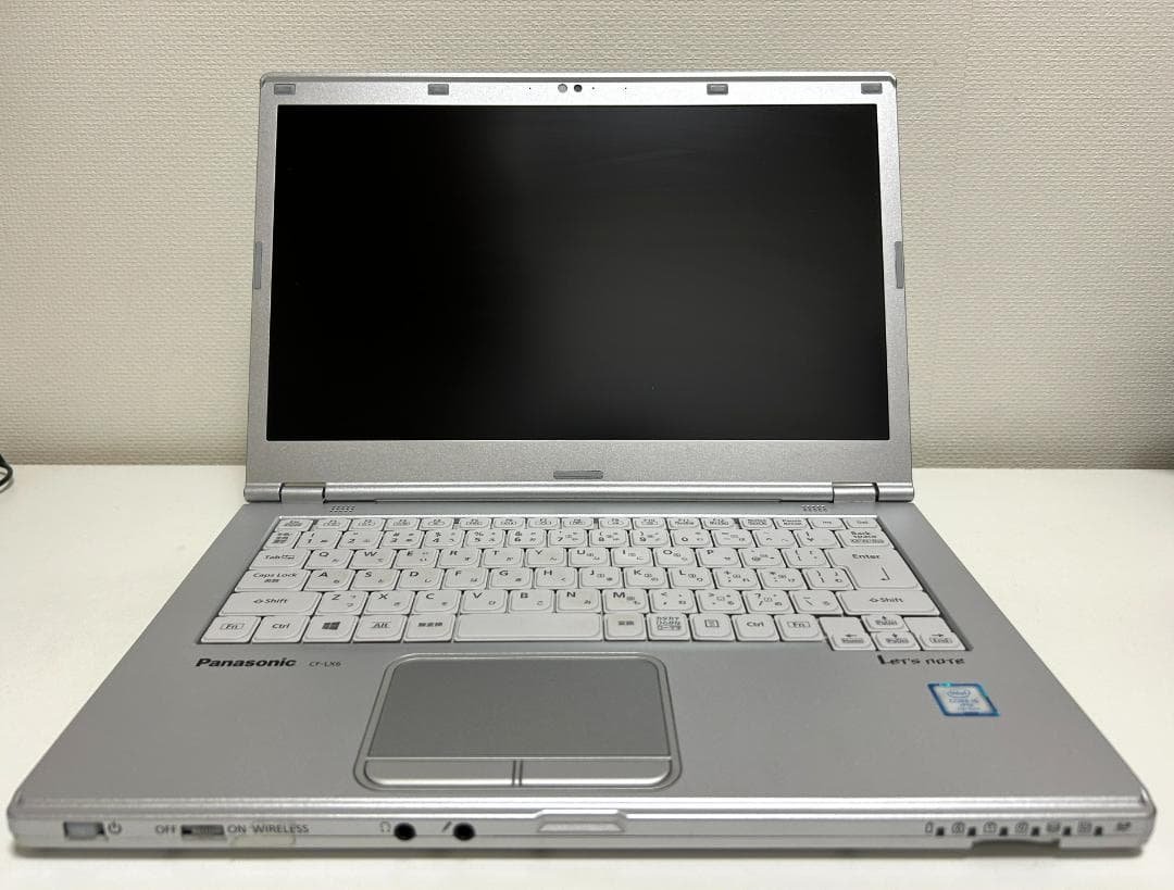 【動作快調】レッツノート CF-LX6 i5-7300U/8GB/256GB Let's note LX PanasonicレッツノートCF-LX6 シルバー色☆高性能第7