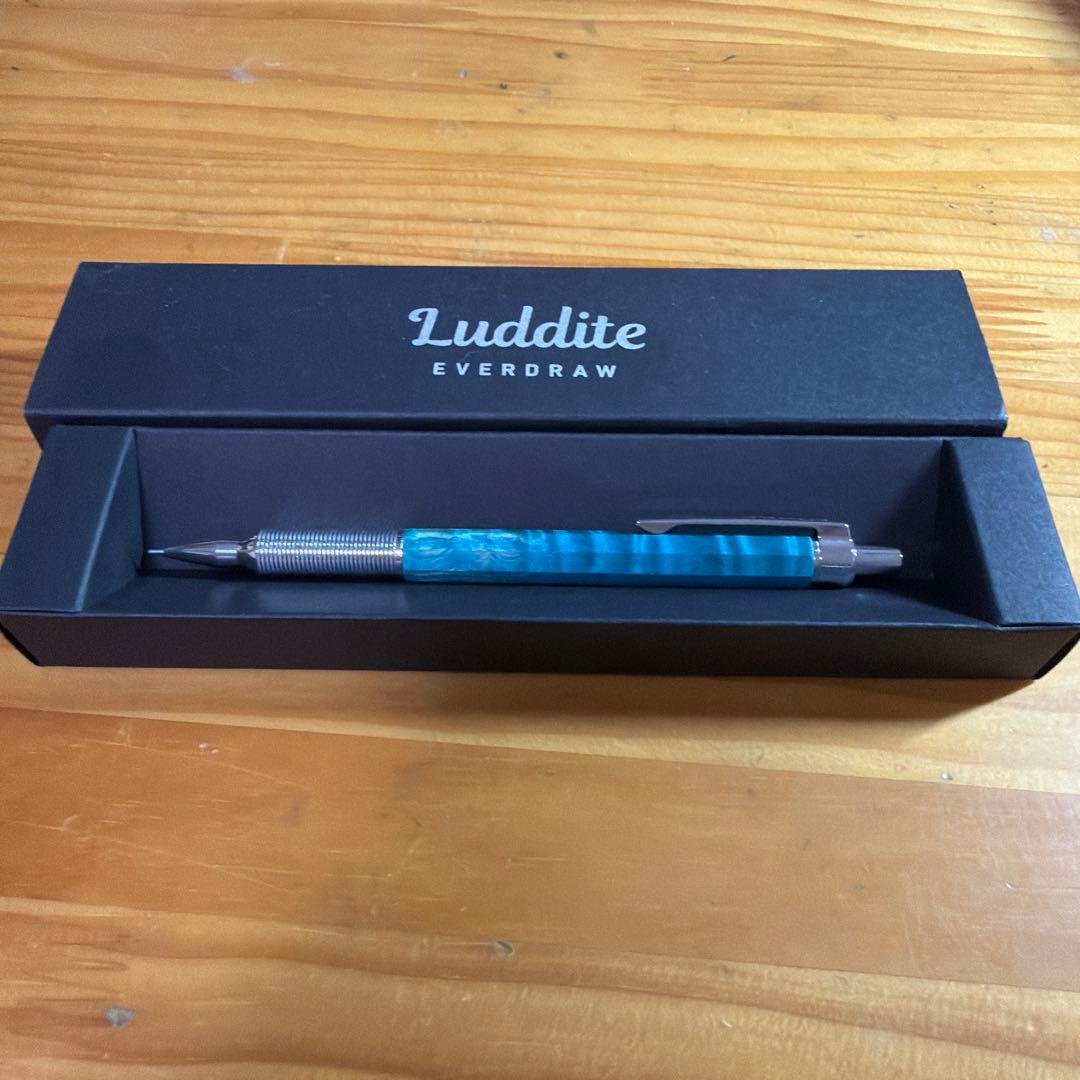 Luddite Everdraw 銘木モデル シャープペンシル EVERDRAW 0.5mm マットブラック シャープペンシル | Luddite ラダイト
