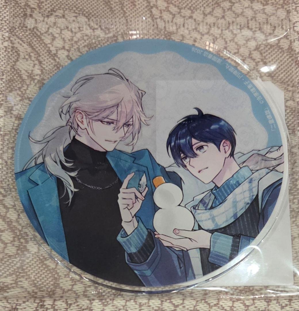 創刊30周年記念 Charaレーベル展 アクリルコースター 二重螺旋 吉原