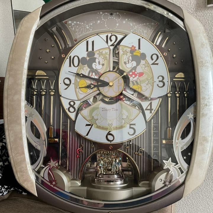 hope【訳ありセイコー　ディズニー　壁掛け　時計　からくり時計　メロディ 楽天市場】ディズニー 電波 時計 FW579W ディズニー からくり時計 電波
