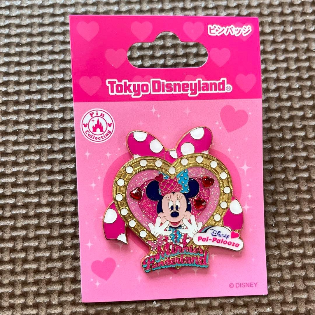 ディズニーミニーパルパルーザ ピンバッジ - メルカリ