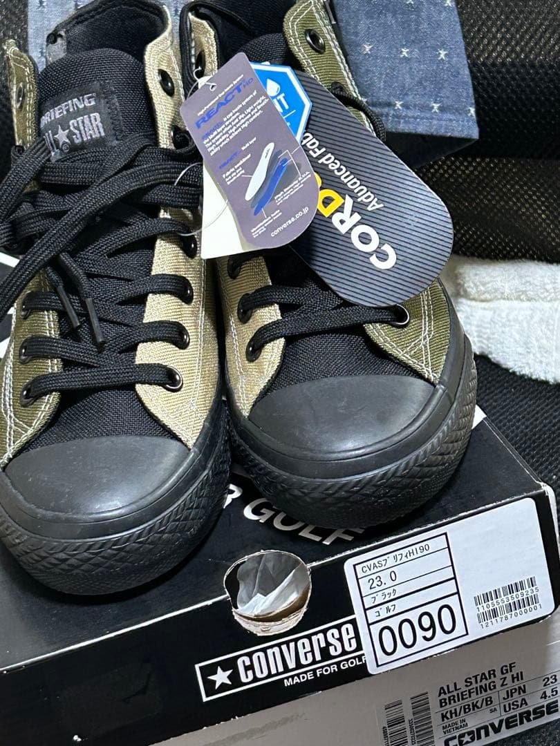 ブリーフィング コンバース ハイカット ゴルフ シューズ オールスター 23.0 楽天市場】【月間優良ショップ受賞】 コンバース ブリーフィング